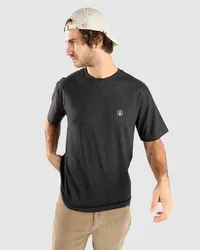 Volcom Circle Blanks Hth T-Shirt Schwarz