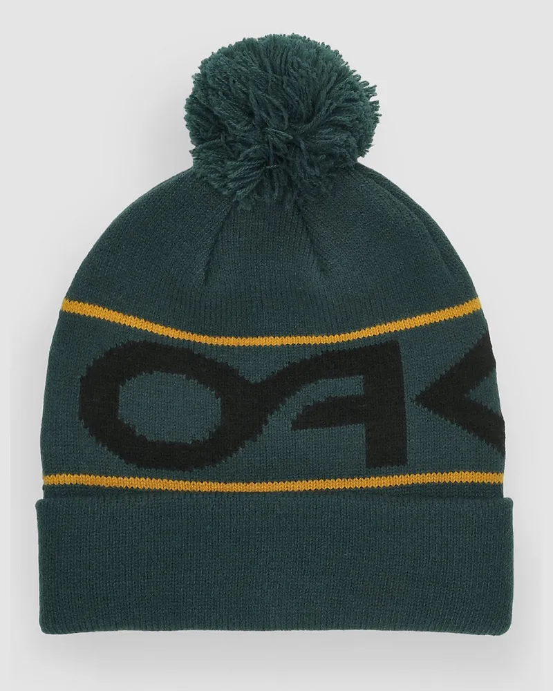 Oakley Factory Cuff Beanie amber yellow Grün