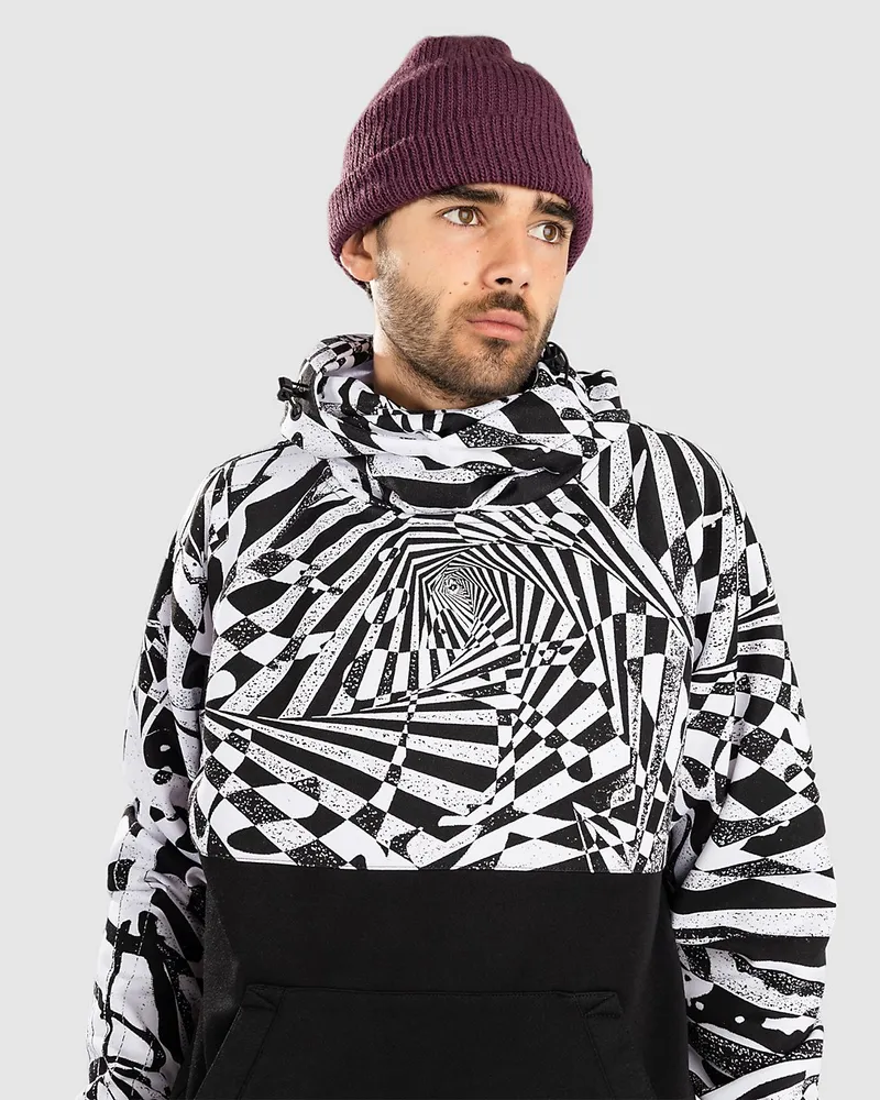 Volcom Hydro Riding Shred Hoodie Schwarz