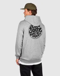 Rip Curl Wetsuit Icon Hoodie Grau