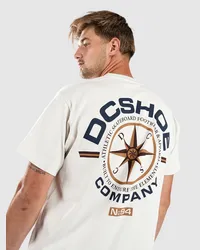 DC Shoes No 94 Worker Compass T-Shirt Weiss