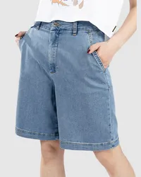 nümph Nuamber Shorts Blau