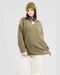 Roxy Evening Shadows Fleece Pullover Braun