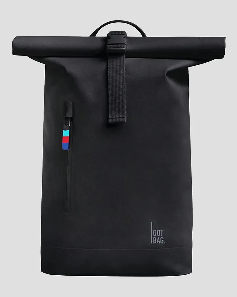 Got Bag Rolltop Small Rucksack Schwarz