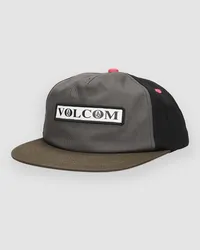 Volcom V Ent Hockey Dad Adj Cap Grau