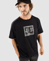 DC Shoes Square Star Fill T-Shirt greystone Schwarz