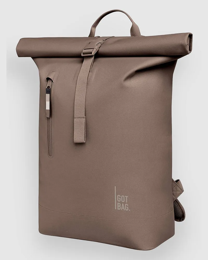 Got Bag Rolltop 2.0 Monochrome Rucksack Braun