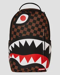 Sprayground Hangover Rucksack red Braun