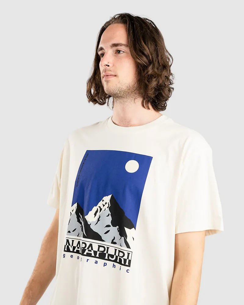 Napapijri S-Telemark 1 T-Shirt Weiss