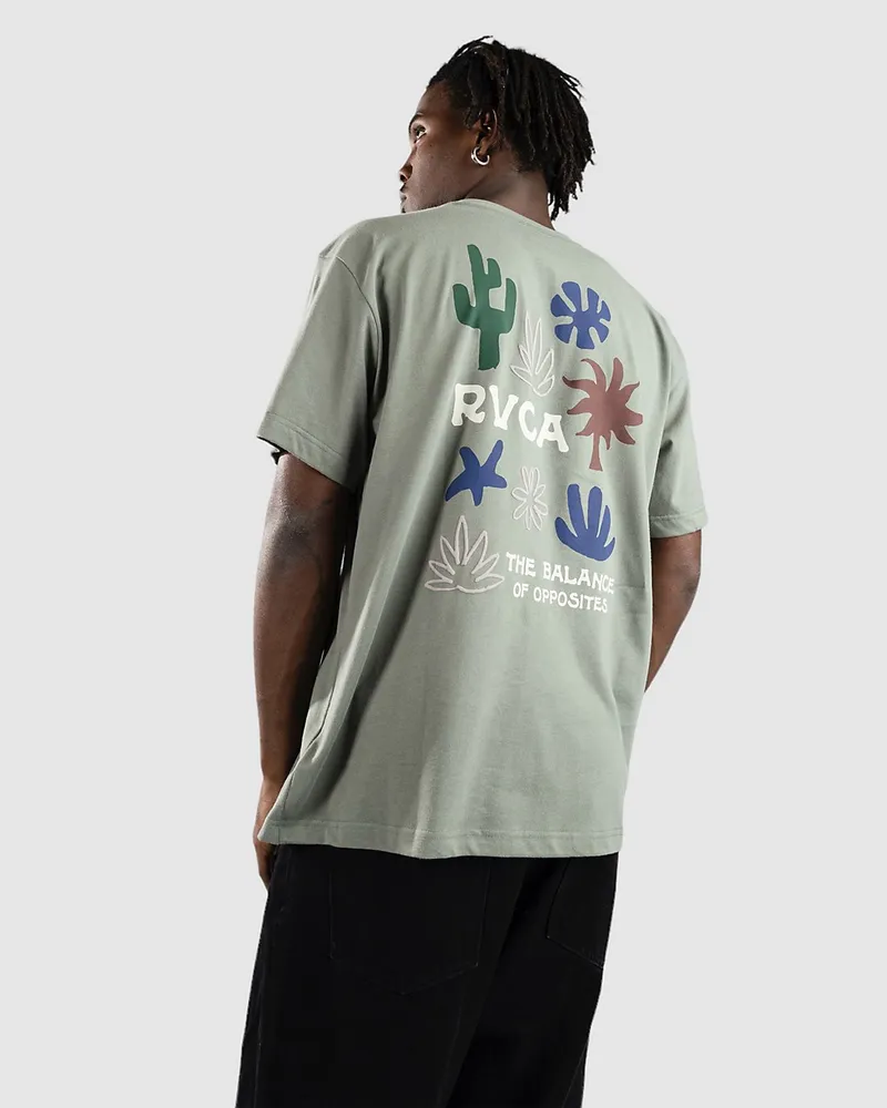 RVCA Desert Cuts T-Shirt Grün