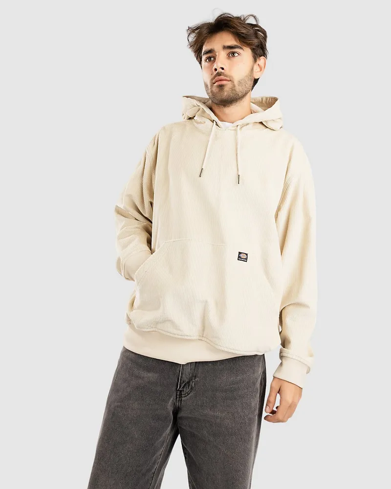 Dickies Tom Knox Corduroy Hoodie Weiss