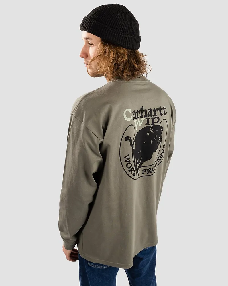 Carhartt WIP Buffalo Long Sleeve T-Shirt Grün