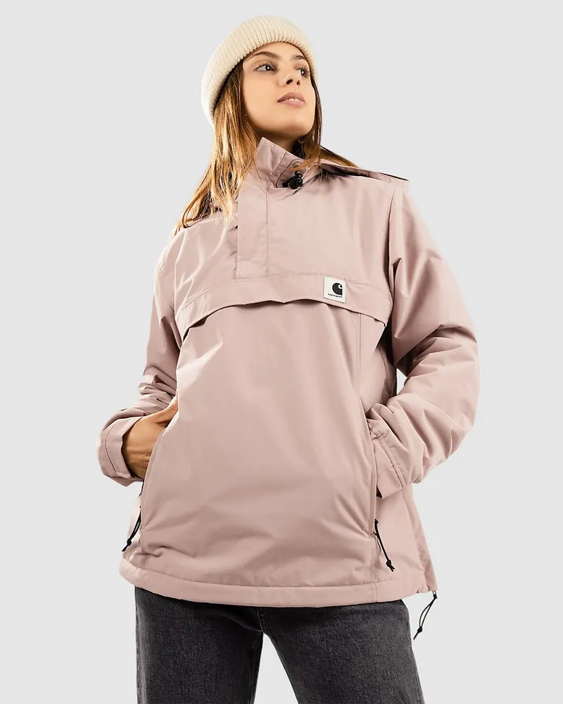 Carhartt WIP Nimbus Pullover Anorak Pink