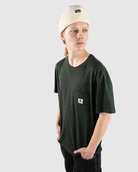 Element Basic Pocket Label T-Shirt Grün