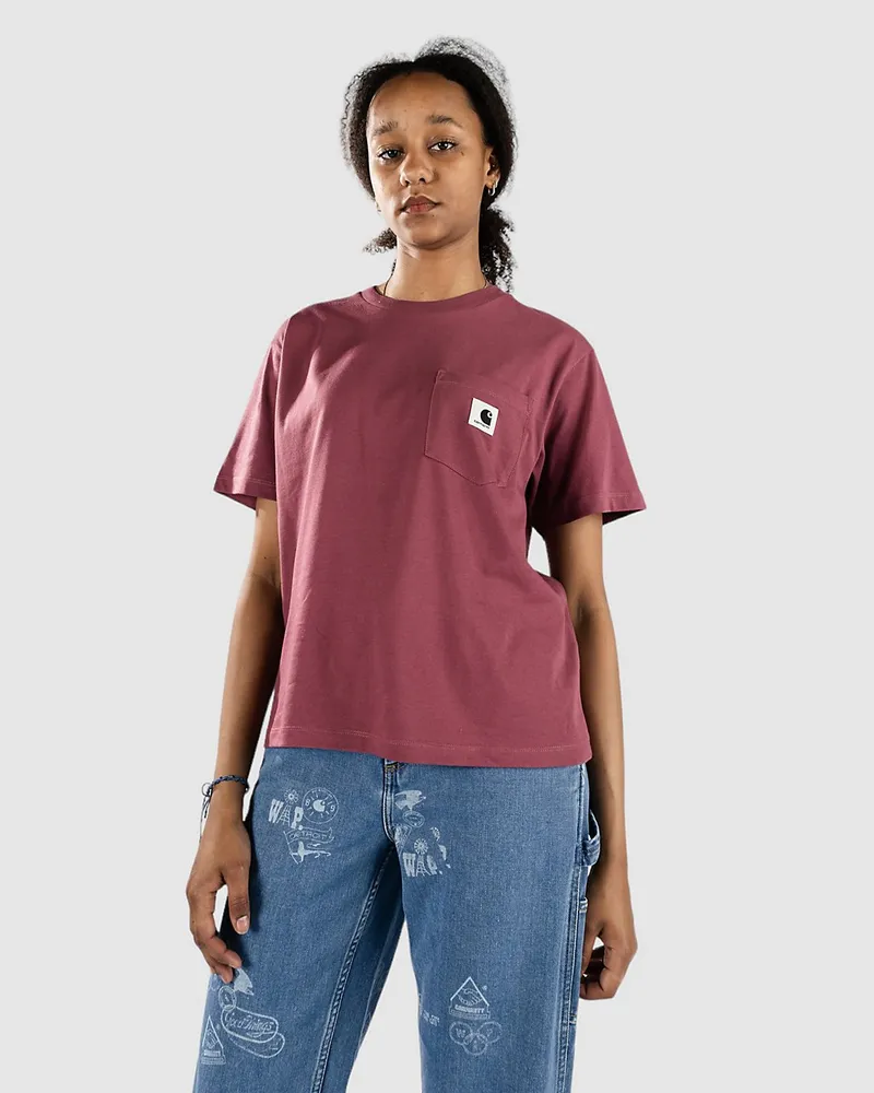 Carhartt WIP Pocket T-Shirt Pink