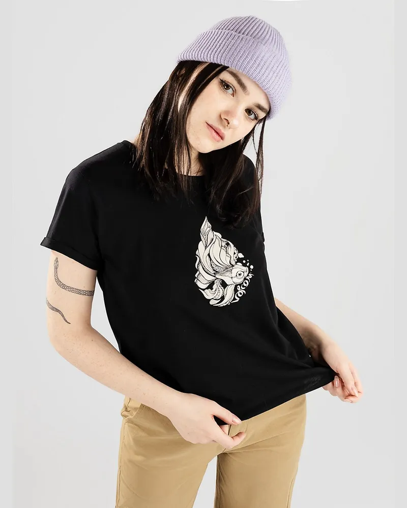 Volcom Radical Daze T-Shirt Schwarz