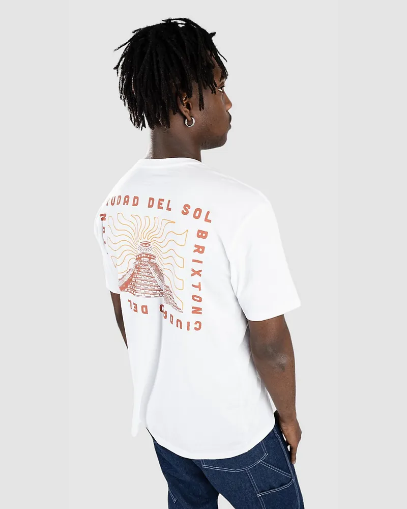 Brixton Del Sol Tailored T-Shirt Weiss