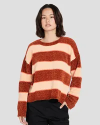 Volcom Bubble Tea Strickpullover Rot