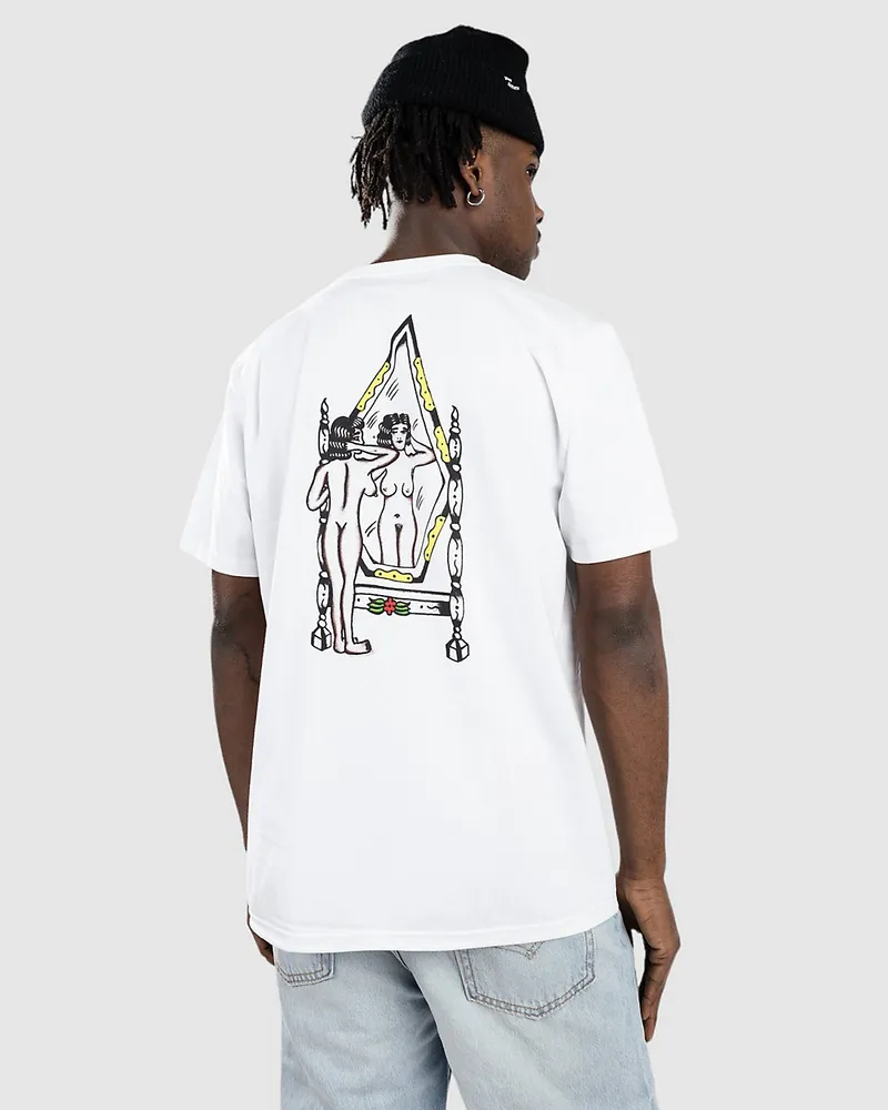 Volcom Lintell Mirror T-Shirt Weiss