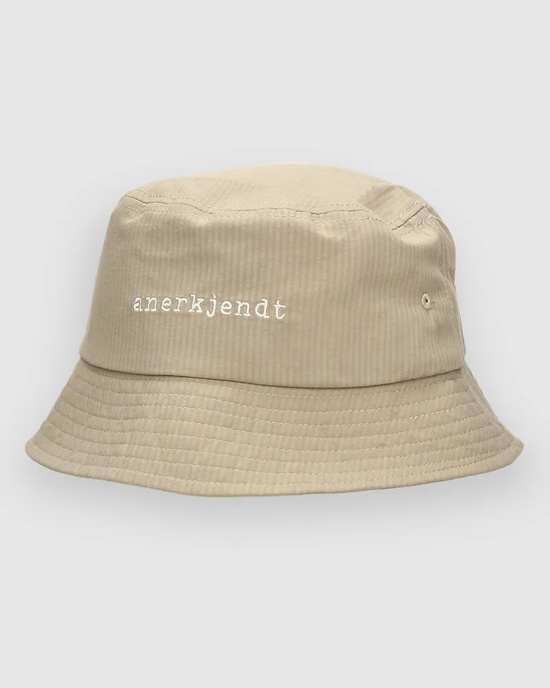 Anerkjendt Akbucket Seersucker Cap Beige