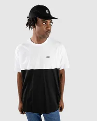 Vans Colorblock T-Shirt white Schwarz