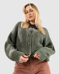 Roxy Sundaze Strickjacke Grün