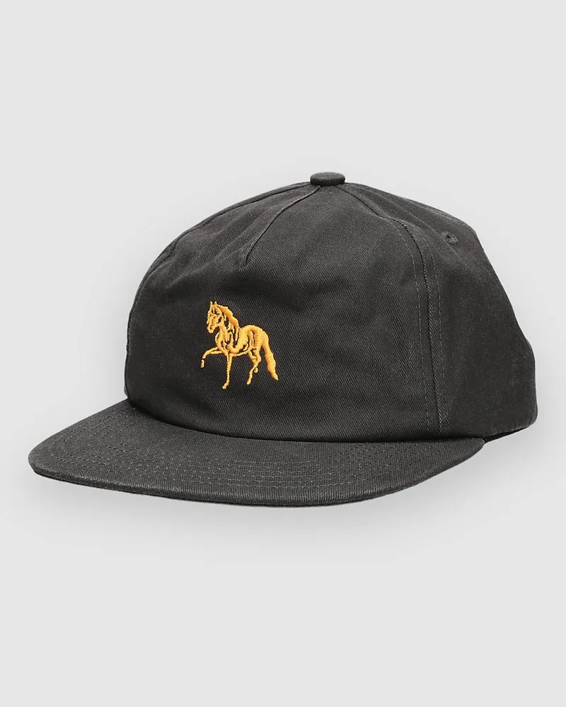 HUF Small Horse Snapback Cap Schwarz