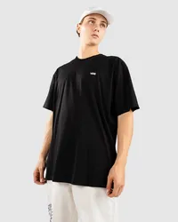 Vans Left Chest Logo T-Shirt white Schwarz