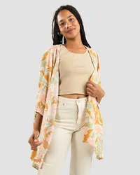 Rip Curl Always Summer Kimono Hemd Braun