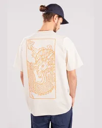 Empyre Golden Dragon T-Shirt Weiß