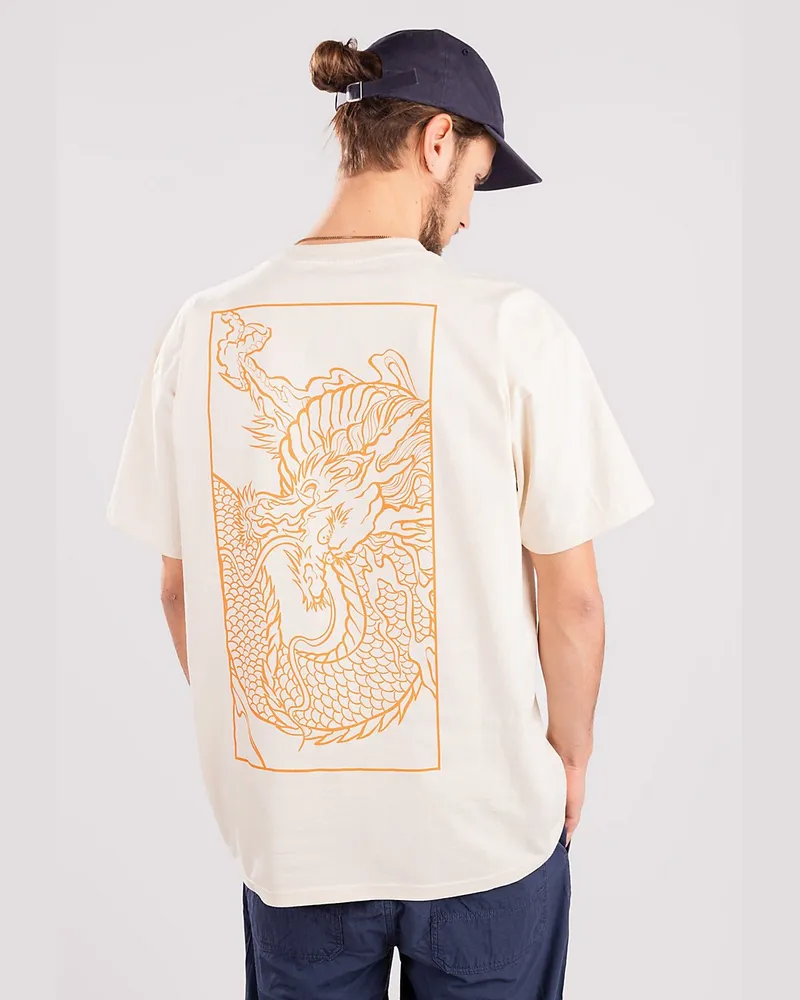 Empyre Golden Dragon T-Shirt Weiß