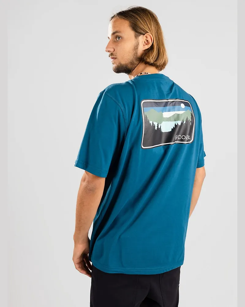 Coal Klamath T-Shirt Blau