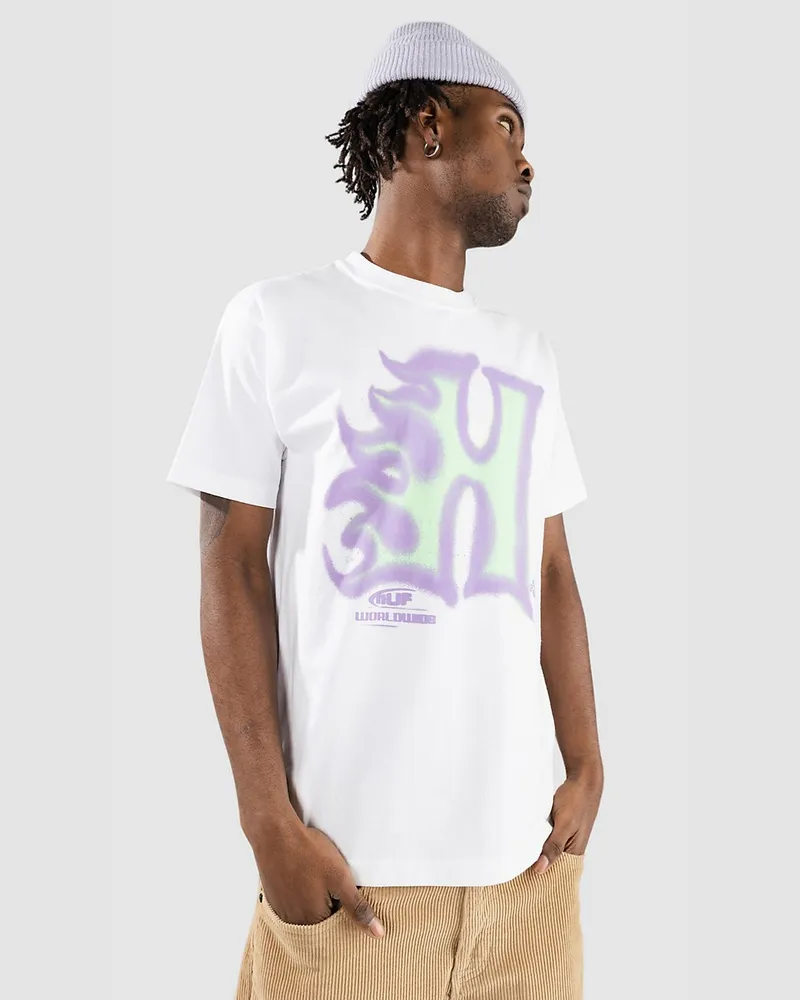 HUF Heat Wave T-Shirt Weiss