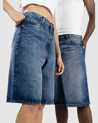 Urban Classics 90'S Heavy Denim Shorts Blau