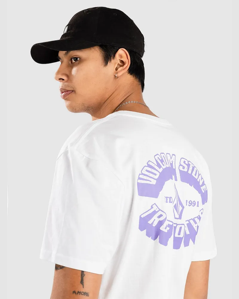 Volcom True Mecha Bsc T-Shirt Weiss