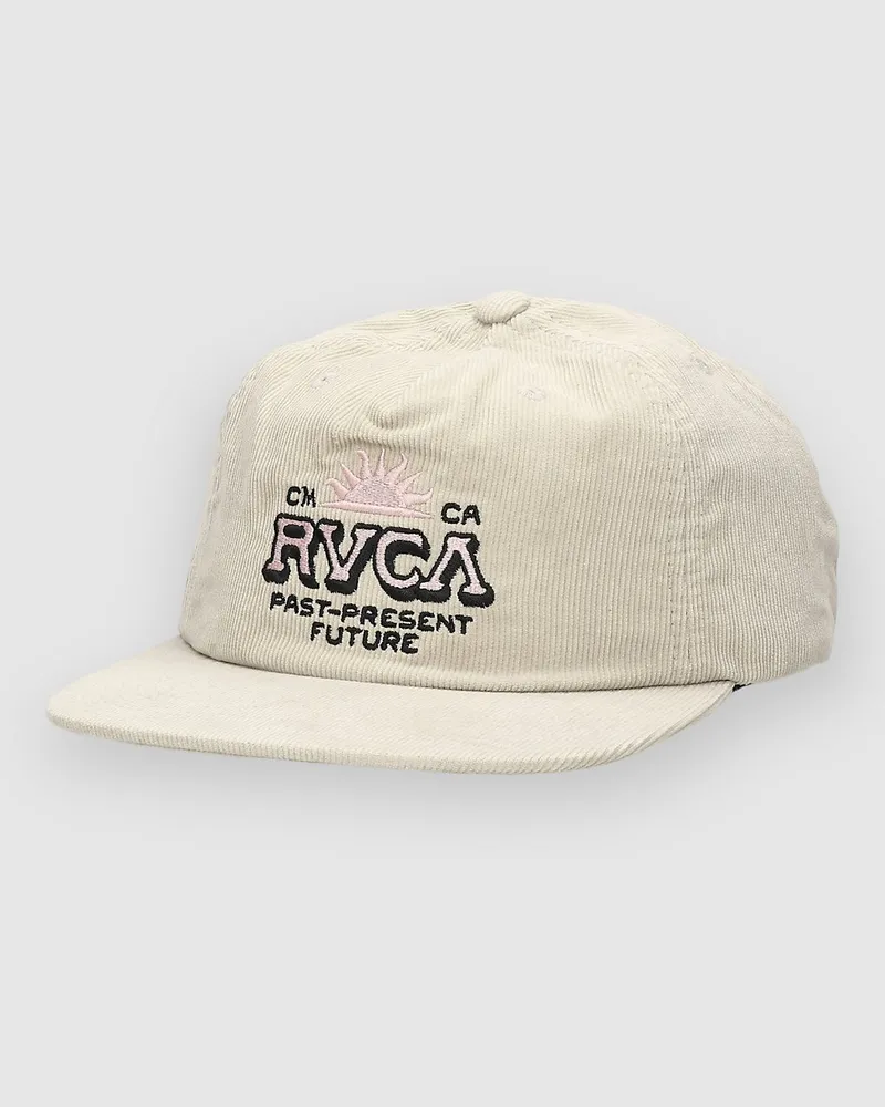 RVCA Type Set Cord Snapback Cap Grau