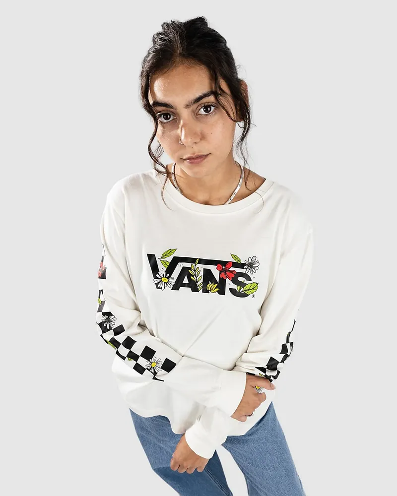 Vans Foliage BFF Longsleeve Weiss