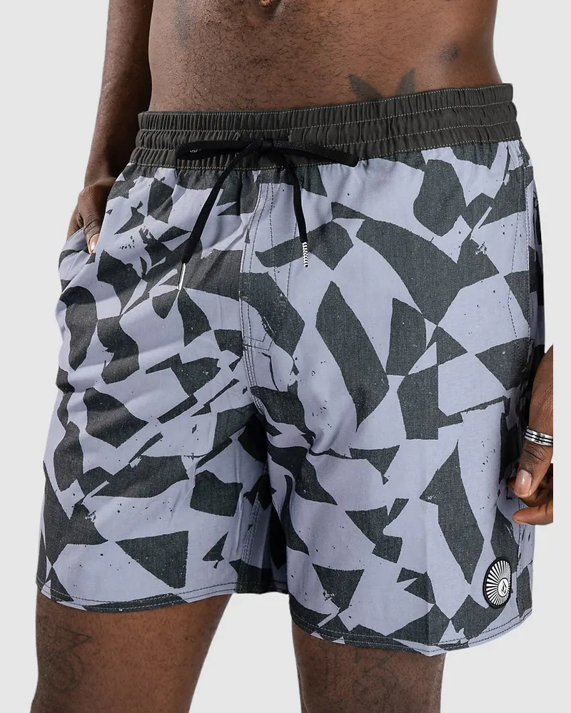 Volcom Stoney Trunk 17 Boardshorts Darkgrau