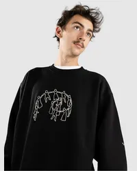 Vans Skate Hold Hands Po Crew Sweater Schwarz