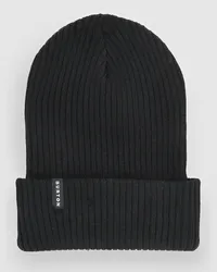 Burton Recycled Rib Beanie Schwarz