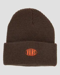 Vans Spray On Cuff Beanie Braun