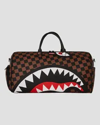 Sprayground Hangover Duffle Reisetasche red Braun