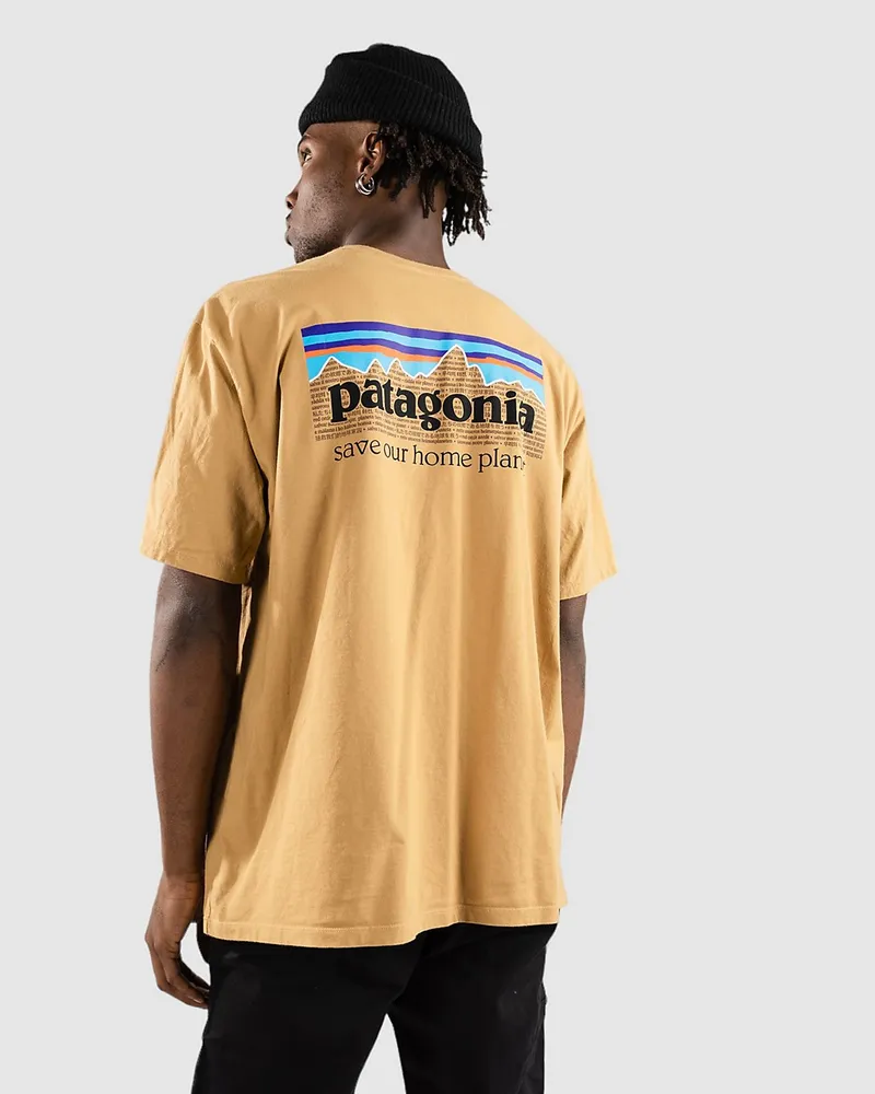 Patagonia P-6 Mission Organic T-Shirt Braun