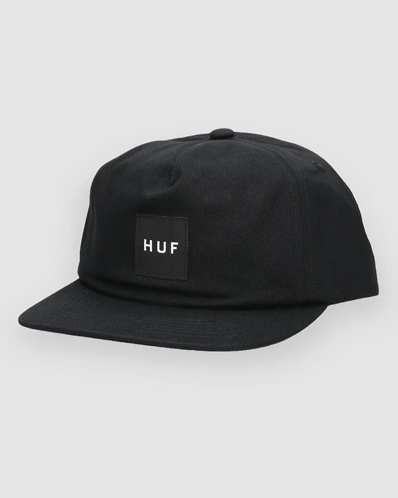 HUF Set Box Snapback Cap Schwarz