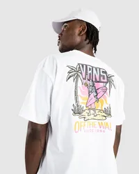 Vans Palm Cheers Classic T-Shirt Weiss