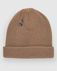 Volcom Full Stone Beanie Braun