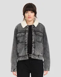 Volcom Radstone Sherpa Jacke Grau