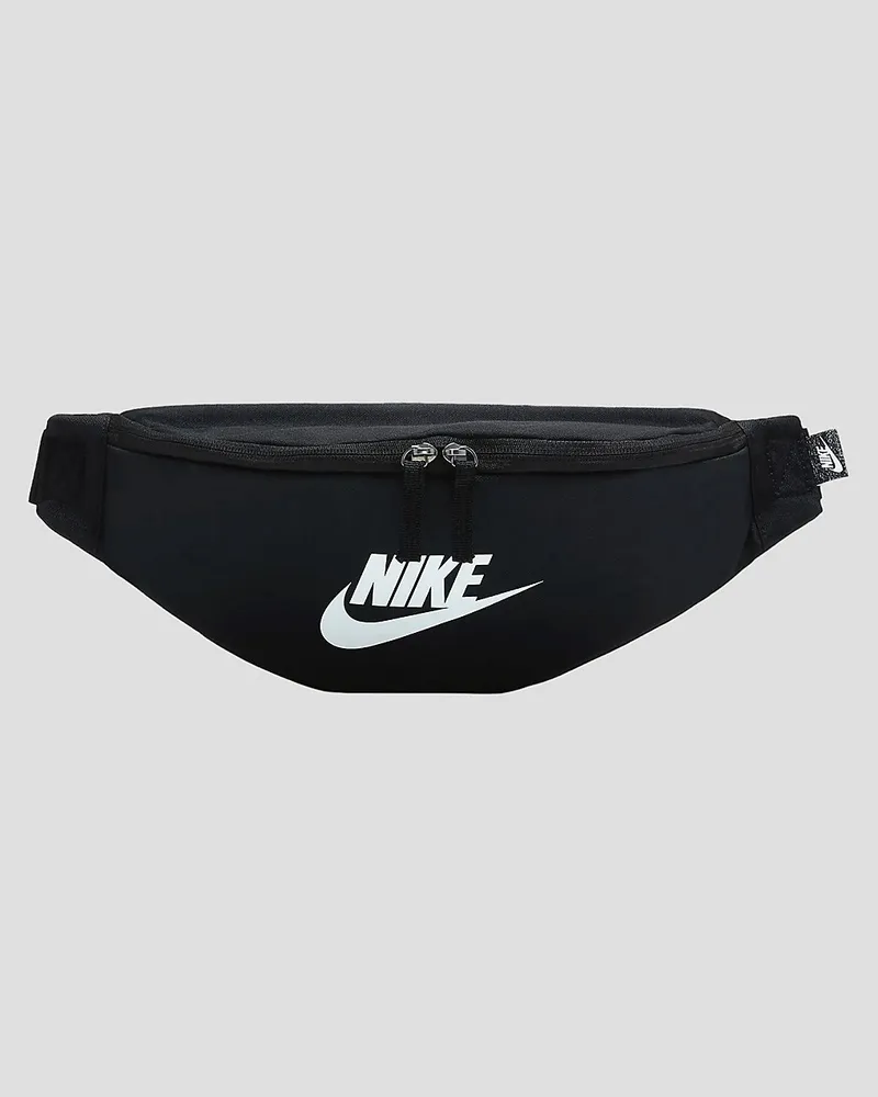 Nike Heritage Waistpack Umhängetasche (white Schwarz