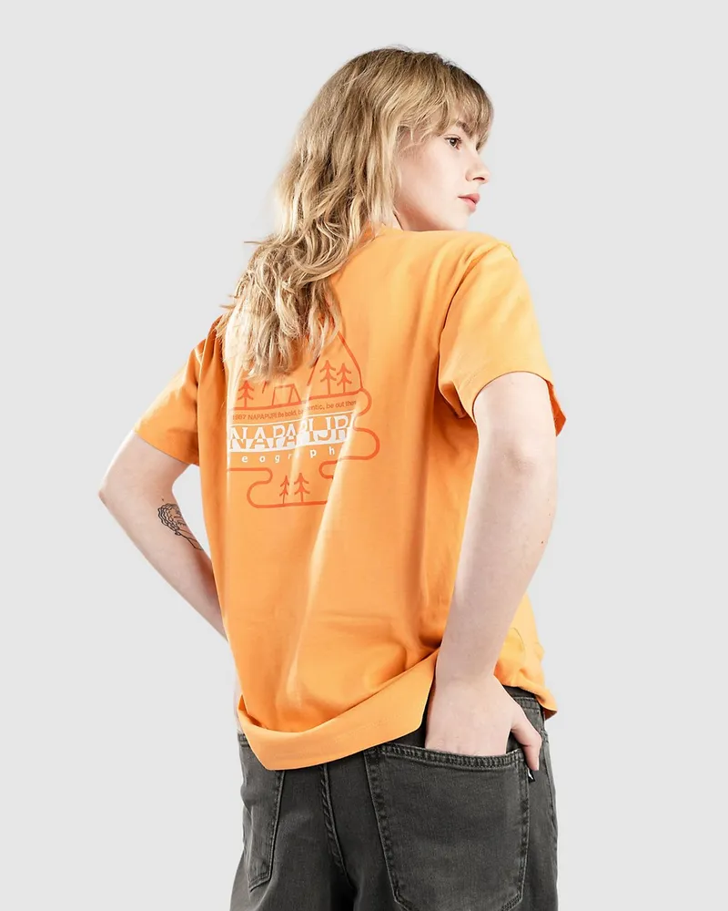 Napapijri S-Faber T-Shirt Orange