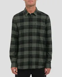 Volcom Caden Plaid Hemd Schwarz